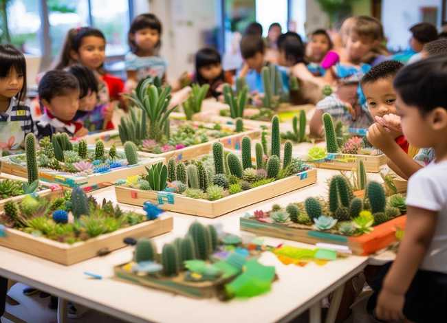 儿童多肉相框社区活动 - 多肉的相框怎么做