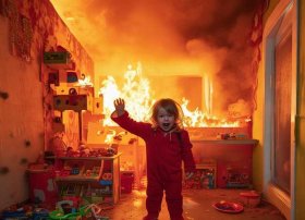 着火的儿童视频（火灾的视频 幼儿）