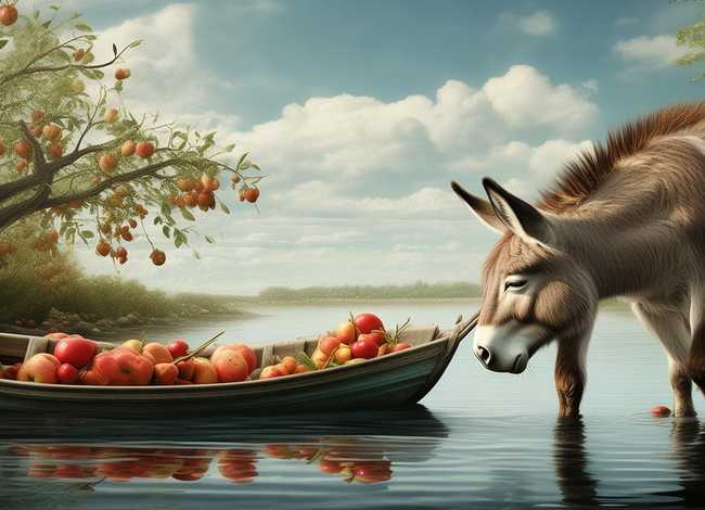 驴过河的寓言故事道理 - 驴过河的寓言故事道理是什么