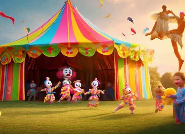 儿童睡前故事马戏团的故事、马戏团幼儿故事