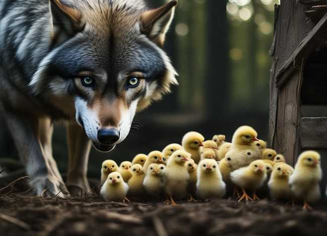 大灰狼吃小鸡的故事视频；大灰狼吃小鸡的故事视频播放