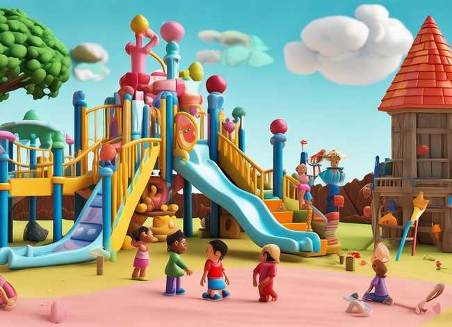 儿童游乐场故事绘本，游乐场绘本故事教案