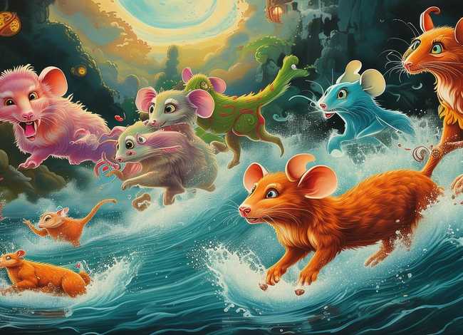 十二生肖的来源故事视频、十二生肖的来源故事视频讲解