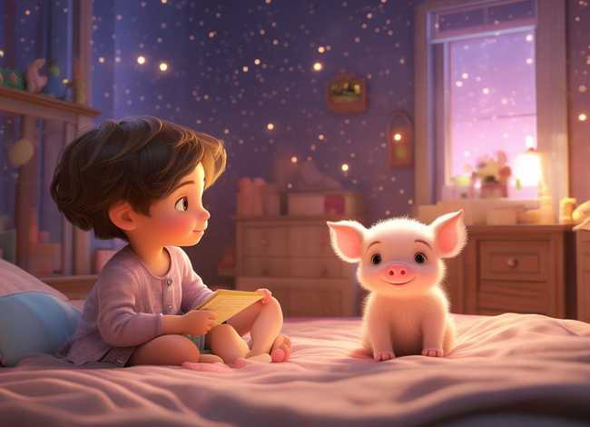 小猪幼儿故事、幼儿睡前故事小猪
