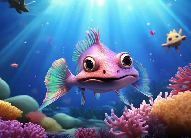 小龙历险记儿童故事；小龙鱼历险记动画片