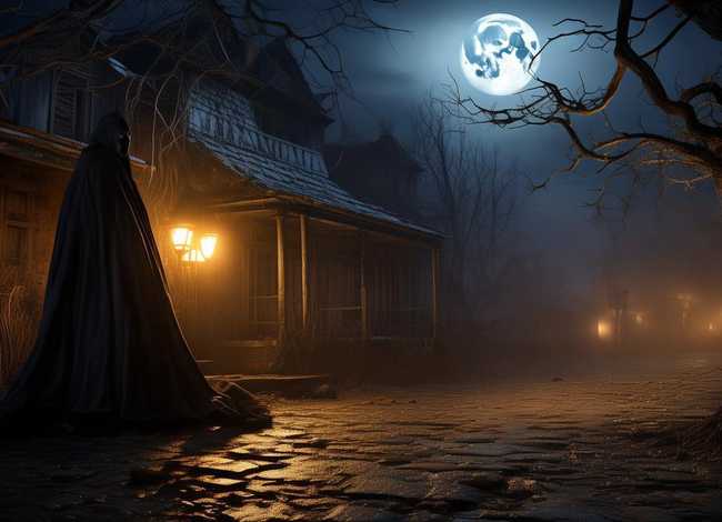 万圣节鬼故事图片 万圣节鬼故事图片素材