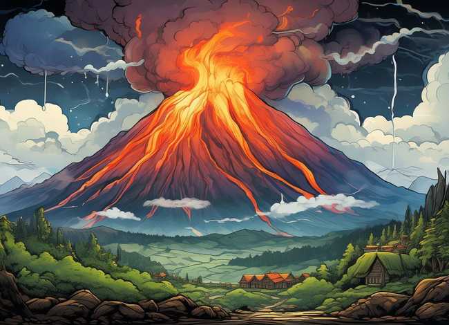 火山绘本故事、火山绘本故事图片 火山绘本故事、火山绘本故事图片