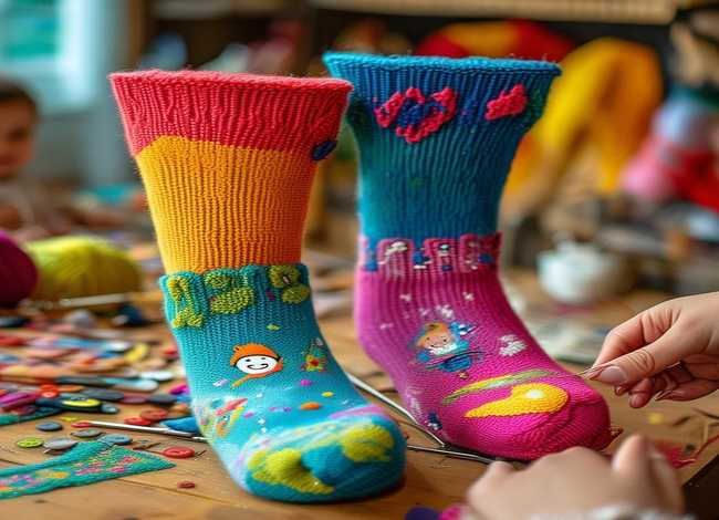 少儿故事袜子、少儿故事袜子怎么做