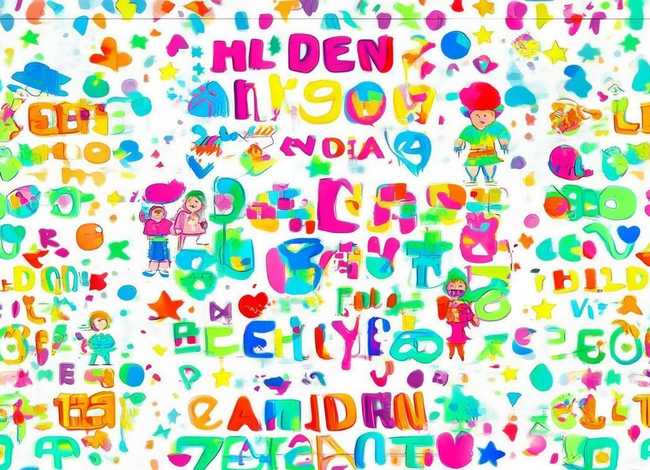 六一儿童节手抄报英语竖版；六一儿童节手抄报英语版还带字怎么画