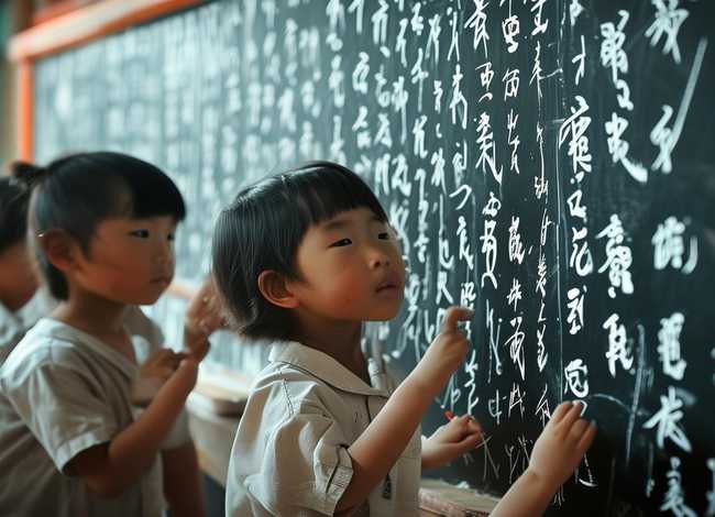 儿童故事楷书，儿童楷书书法作品