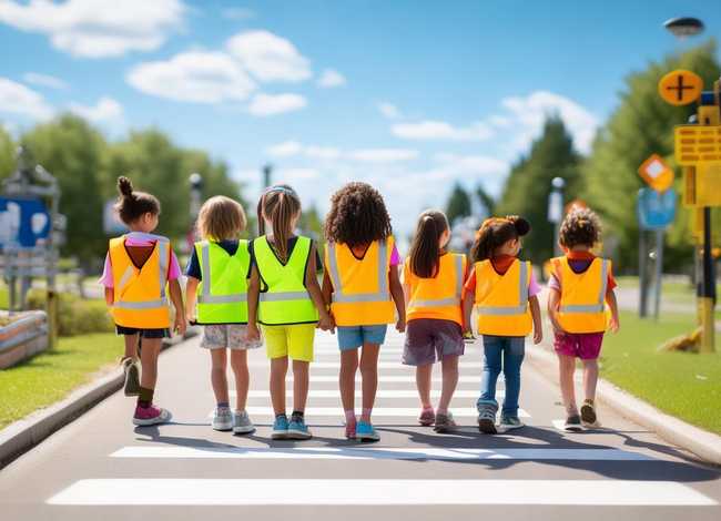 有关儿童安全文明出行的填色画,关于安全文明出行的儿童画 有关儿童安全文明出行的填色画,关于安全文明出行的儿童画