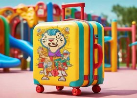 童年故事拉杆箱（童年故事行李箱赠品）