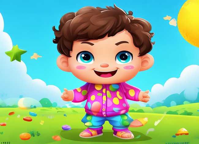儿童人物画文案（儿童人物画素材）
