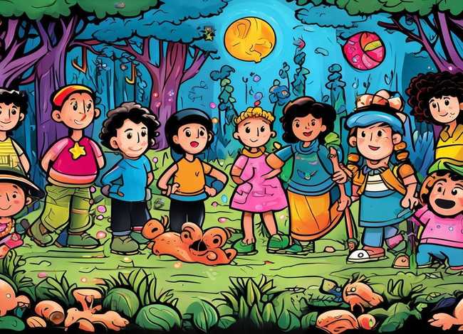 儿童连环画10张，儿童连环画10张图片