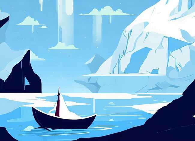 北极故事简笔画（北极故事简笔画图片）