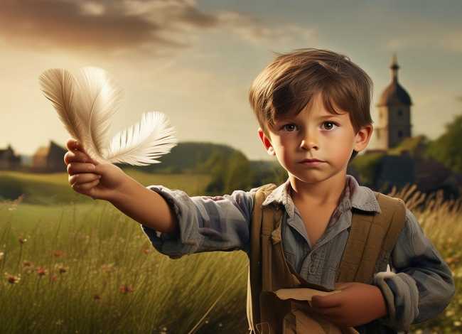 儿童鸡毛信故事（少儿讲鸡毛信的故事怎么讲）