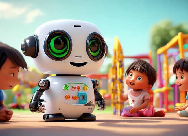 机器人的儿童小故事视频 幼儿机器人的小故事