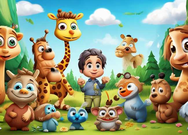 儿童动物图片，儿童动物图片认知