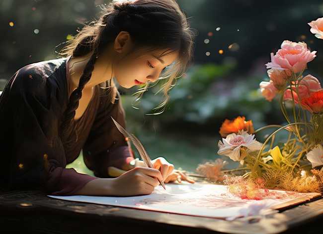 妙笔生花的典故故事（妙笔生花的典故故事简短）