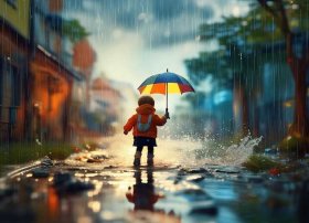 雨天的故事漫画儿童版（雨天的故事 漫画）