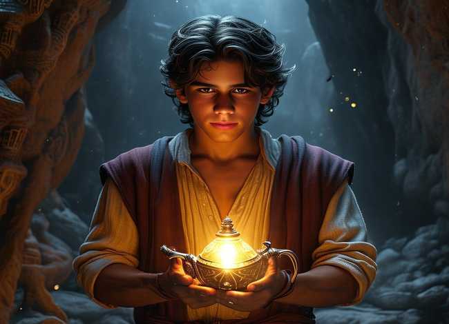 阿拉丁神灯的故事；阿拉丁神灯的故事原文