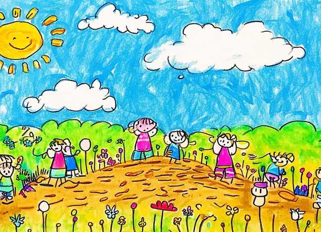 儿童图画简单 作品；儿童图画简单 作品怎么画