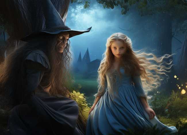 儿童故事大全白雪公主与巫婆 白雪公主与女巫的故事