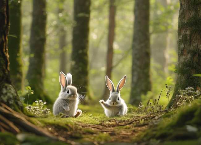 小兔子找妈妈的故事 - 小兔子找妈妈的故事音频播放