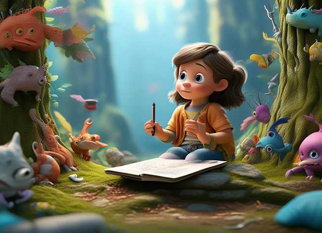 儿童故事插图创编训练（儿童故事插图创编连环画12幅）