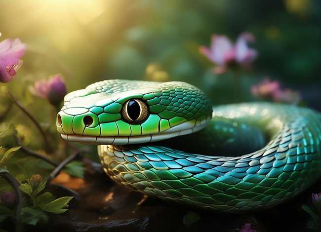 小蛇的故事文字版，小蛇的故事文字版图片