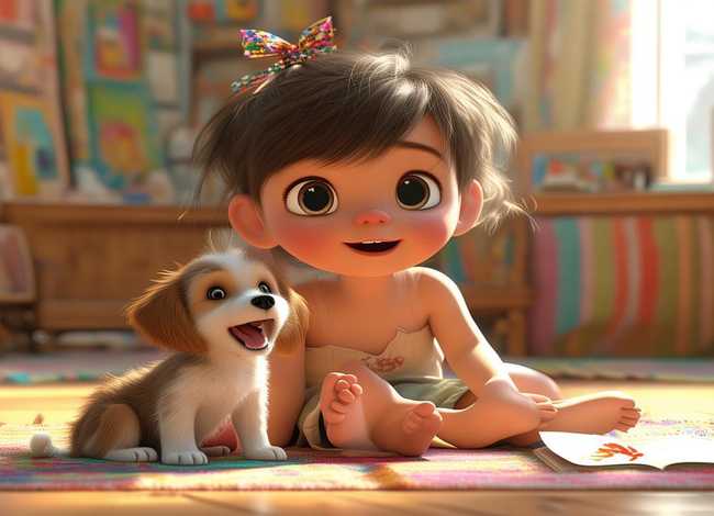 儿童小狗故事短篇，小狗幼儿故事简短