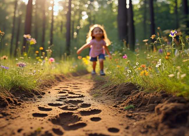 《脚印》绘本故事，《脚印》绘本故事图片