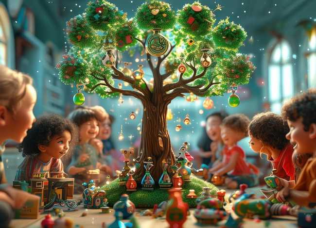 儿童故事时间银行、时间银行的故事