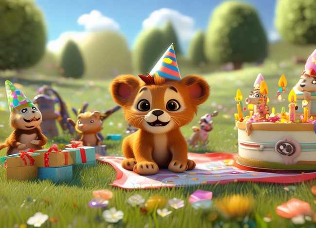 儿童故事小狮子的生日、小狮子的生日故事