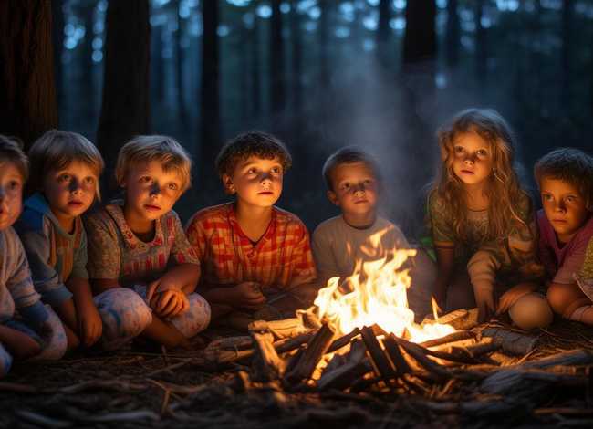 夜晚的故事幼儿（夜晚的故事教案）