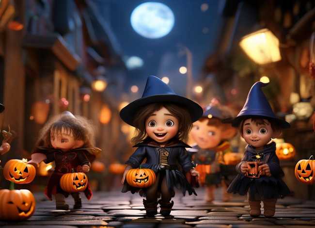 万圣节儿童故事，关于万圣节的幼儿故事