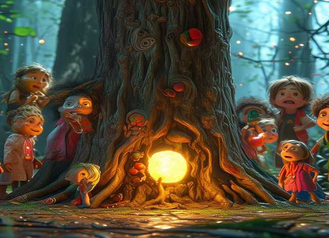 儿童故事文本；幼儿故事文本