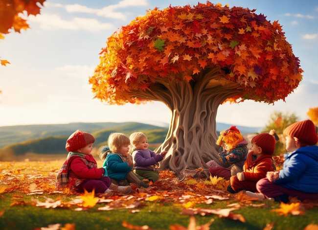 秋天的故事幼儿分享；秋天的故事幼儿分享教案