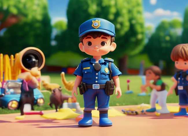 警察儿童故事 - 警察故事幼儿