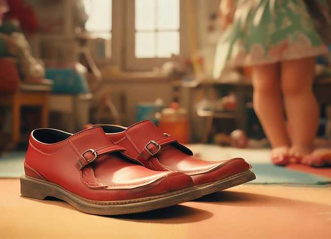 80年代儿童红皮鞋；80年代儿童红皮鞋品牌