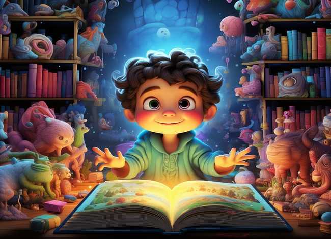 儿童趣味故事百科全书；播放儿童趣味百科