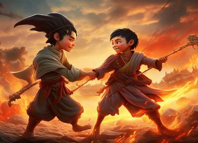 西游记大战红孩儿儿童故事、《西游记》大战红孩儿的故事