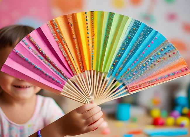 儿童扇子手工（儿童手工扇子既简单又漂亮）