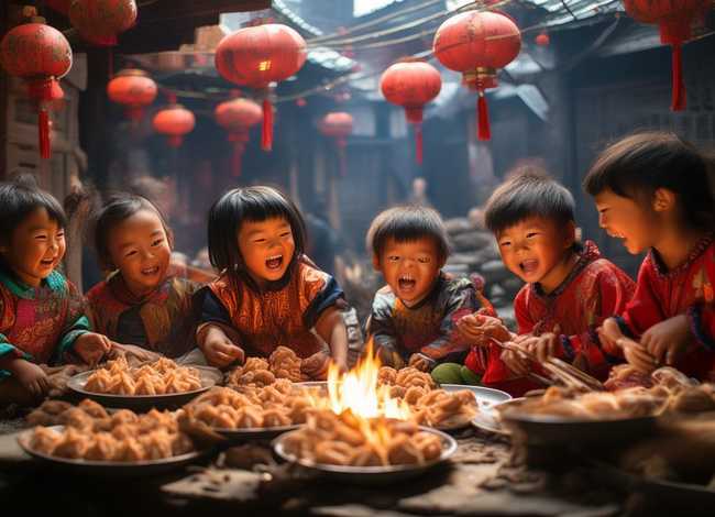 儿童春节故事简短；简单春节故事