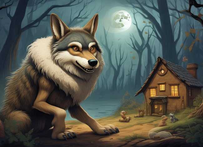 儿童睡前故事系列披着羊皮的狼；幼儿睡前故事披着羊皮的狼