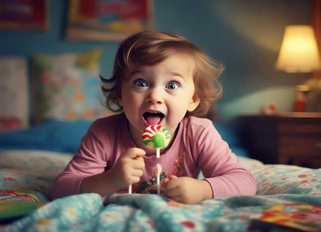 小孩的故事睡前听，小孩的故事睡前听雪糕咬舌头