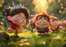 白雪公主故事视频搞笑，白雪公主故事视频搞笑版