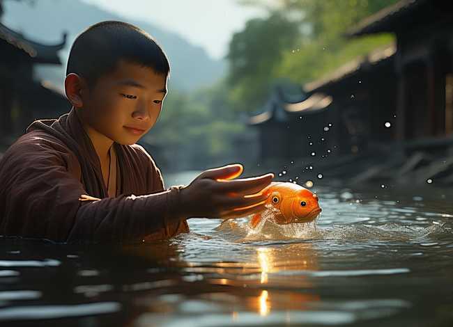 西游记通天河收金鱼精儿童故事、西游记通天河收金鱼精读后感