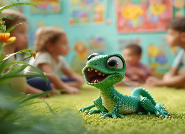 儿童故事小壁虎借尾巴ppt模板、小壁虎借尾巴公开课ppt幼儿园