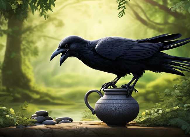 乌鸦喝水儿童故事演讲比赛 - 乌鸦喝水故事演讲视频大赛